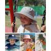 imageFURTALK Baby Sun Hat Smile Face Toddler Boys Girls Bucket Hat 05 Years Kids UPF 50 Sun Protection Summer HatsArmy Greennavy