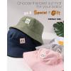 imageFURTALK Baby Sun Hat Smile Face Toddler Boys Girls Bucket Hat 05 Years Kids UPF 50 Sun Protection Summer HatsGraygreen