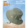 imageFURTALK Baby Sun Hat Toddler Boys Girls Bucket Hat for Kids 05 Years UPF 50 Sun Protective Child Summer Beach HatsGreengrey