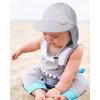 imageFURTALK Baby Sun Hat UPF 50 UV Ray Sun Protection Cotton Toddler Hats for Boys GirlsGrey