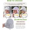 imageFURTALK Baby Sun Hat UPF 50 UV Ray Sun Protection Cotton Toddler Hats for Boys GirlsGrey