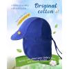 imageFURTALK Baby Sun Hat UPF 50 UV Ray Sun Protection Cotton Toddler Hats for Boys GirlsRoyal Blue