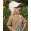 imageFURTALK Baby Sun Hat with Neck Flap UPF 50 Adjustable Baby Boys Girls Summer Beach Hat for Traveling Swim HatBeige