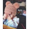 imageFURTALK Baby Winter Knitted Beanie Hat Soft Warm Lined Pom Pom for Infant Toddler Skull CapWhitepinkmulticolor