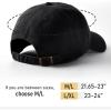 imageFURTALK Baseball Cap Men Mountain Embroidery Dad Hat Unstructured Soft Vintage Washed Cotton Outdoor Hats for MenBlack