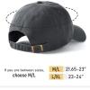 imageFURTALK Baseball Cap Men Mountain Embroidery Dad Hat Unstructured Soft Vintage Washed Cotton Outdoor Hats for MenGrey