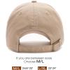 imageFURTALK Baseball Cap Men Mountain Embroidery Dad Hat Unstructured Soft Vintage Washed Cotton Outdoor Hats for MenKhaki