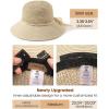 imageFURTALK Beach Hats for Women Summer Straw Sun Hat Wide Brim Crochet HatsBeige
