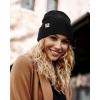 imageFURTALK Beanies for Women Men Winter Hats Soft Warm Beanie Hat Ladies Knitting Skull CapBlack