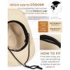 imageFURTALK Cowboy Sun Hats for Women Men Western Cowgirl Hats with Wind Lanyard UPF 80 Beach HatBeige