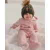 imageFURTALK Kids Winter Hat Toddler Knitted Beanie with Faux Fur Pom Poms for Baby Girls BoysGreen