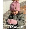 imageFURTALK Kids Winter Hat Toddler Knitted Beanie with Faux Fur Pom Poms for Baby Girls BoysPink With Pink Pom