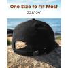 imageFURTALK Mens Structured Baseball Cap Adjustable Washed Cotton Golf Dad Hat Plain Classic Hats for MenBlackgreynavy