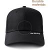 imageFURTALK Mens Structured Baseball Cap Adjustable Washed Cotton Golf Dad Hat Plain Classic Hats for MenBlackgreystone