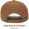 imageFURTALK Mens Structured Baseball Cap Adjustable Washed Cotton Golf Dad Hat Plain Classic Hats for MenBlacknavybrown