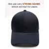 imageFURTALK Mens Trucker Hat Structured Mesh Baseball Cap Adjustable Classic Mens HatBlackgreynavy