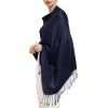 imageFURTALK Pashmina Shawls and Wraps for Evening Dress Womens Scarf Wedding Bride Bridesmaid Gifts Winter ScarvesBlue