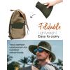 imageFURTALK Sun Hats for Men Fishing Hat UPF 80 Foldable Wide Brim Outdoor Hiking Beach Summer HatsGreen