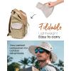 imageFURTALK Sun Hats for Men Fishing Hat UPF 80 Foldable Wide Brim Outdoor Hiking Beach Summer HatsLight Grey