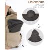 imageFURTALK Sun Hats for Men Women Packable Wide Brim Summer UV Protective Bucket Hat UPF 50 Hat for Fishing HikingDark Grey