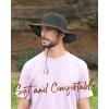imageFURTALK Sun Hats for Men Women Packable Wide Brim Summer UV Protective Bucket Hat UPF 50 Hat for Fishing HikingDark Grey