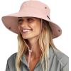 imageFURTALK Sun Hats for Women Ponytail UPF 50 Beach Summer Hat Wide Brim Packable Cowboy HatPink