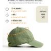 imageFURTALK Toddler Baseball Hat Kids Boys Girls Adjustable Washed Cotton Baseball Cap with PonytailGreenblack