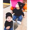 imageFURTALK Toddler Beanie Baby Boys Girls Beanies Kids Winter Hats Children Knit Warm CapsBlackbeigemixed Dark Grey