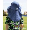 imageFURTALK Toddler Kids Sun Hat UPF 50 Sun Protective Bucket Hat for Baby Summer Beach HatsGreynavy