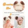 imageFURTALK Toddler Warm Winter Hat Kids Baby Knitted Soft Beanie with Double Faux Fur Pom Poms for Girls BoysPink