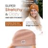 imageFURTALK Unisex Beanie for Women Men Knit Cuffed Winter Hats Soft Warm Cute Ski Skull CapsPink