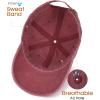 imageFURTALK Unisex Vintage Cotton Washed Distressed Baseball Caps Unstructured Low Profile Adjustable Dad HatWinered