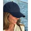 imageFURTALK Unisex Vintage Washed Unstructured Baseball Cap Washed Cotton Adjustable Dad HatNavy