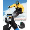 imageFURTALK Winter Gloves for Men Women Waterproof Windproof Cold Weather Touchscreen Warm Ski Snow Fleece LinedBlack
