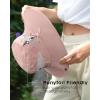 imageFURTALK Womens Sun Hat with Ponytail Hole Beach Hiking Summer Wide Brim UPF 80 Outdoor Protection Foldable Bucket HatPink