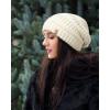 imageFURTALK Womens Winter Knit Slouchy Beanie Hat Warm Knitted Skull Ski Cap Hats for Women02 Beige