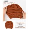 imageFURTALK Womens Winter Knit Slouchy Beanie Hat Warm Knitted Skull Ski Cap Hats for WomenDull Orange