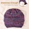 imageFURTALK Womens Winter Knit Slouchy Beanie Hat Warm Knitted Skull Ski Cap Hats for WomenMixed Purple