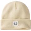 imageFURTALK Baby Beanie Knitted Hats Boys Girls Toddler Kids Winter Soft Warm Skull CapBeige
