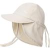 imageFURTALK Baby Sun Hat with Neck Flap UPF 50 Adjustable Baby Boys Girls Summer Beach Hat for Traveling Swim HatBeige