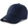 imageFURTALK Men and Women Vintage Washed Distressed Cotton Baseball Cap Plain Blank Adjustable Classic Baseball Hat CapNavy