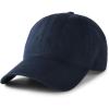 imageFURTALK Unisex Vintage Washed Unstructured Baseball Cap Washed Cotton Adjustable Dad HatNavy