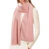 imageFURTALK Winter Scarf for Women Soft Cashmere Feel Shawls and Wraps Warm Long Blanket ScarfPink