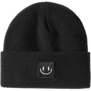 imageFURTALK Baby Beanie Knitted Hats Boys Girls Toddler Kids Winter Soft Warm Skull CapBlack