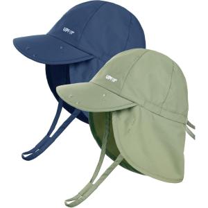 imageFURTALK Baby Sun Hat Girls and Boys Summer Beach Swim Hat Essentials UPF 50Greennavy
