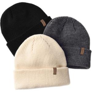 imageFURTALK Toddler Beanie Baby Boys Girls Beanies Kids Winter Hats Children Knit Warm CapsBlackbeigemixed Dark Grey