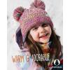 imageFURTALK Girls Winter Beanie Hat with Double Knitted Pom Pom Warm Fleece Lined Knit Soft Skull Cap for Toddler KidsMulticolor