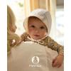 imageFURTALK Baby Bonnet Muslin Cotton Soft Adjustable Chin Strap for Infant Boys GirlsBrown