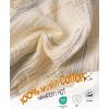 imageFURTALK Baby Bonnet Muslin Cotton Soft Adjustable Chin Strap for Infant Boys GirlsBrown
