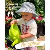 imageFURTALK Baby Sun Hat Toddler Boys Girls Bucket Hats 05 Years Kids UPF 50 Sun Protection Summer Beach HatsYellowbluenavy